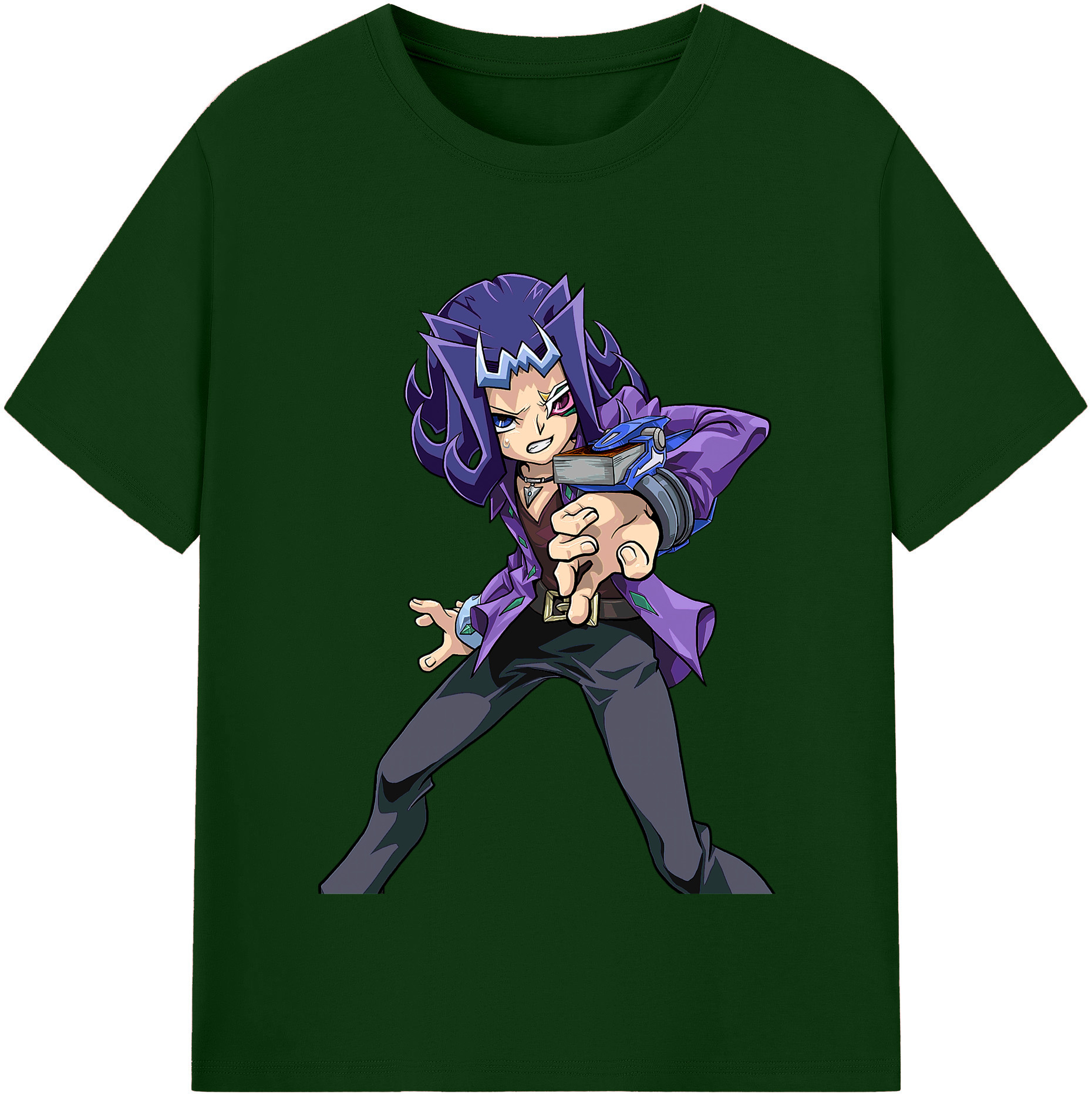 （画像用） 遊☆戯☆王 Yu-Gi-Oh! 綿100％半袖Tシャツ（フロントプリント）
